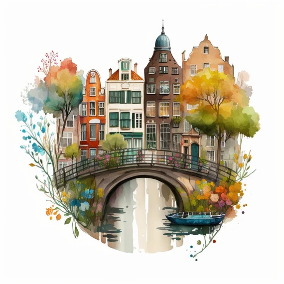 A collection of dutch houses
